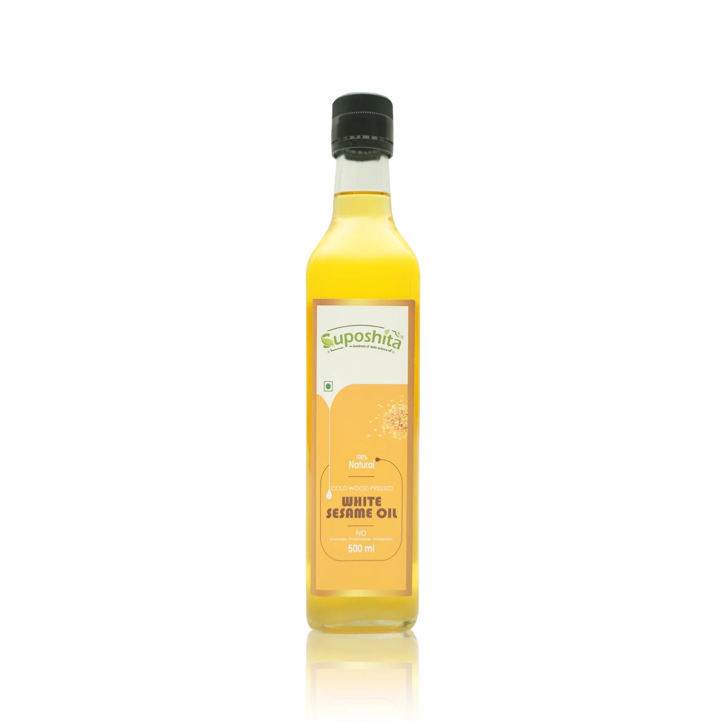 Wood Pressed White Sesame Oil